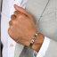 Pánský náramek Trussardi T-Steel TJAXV08
