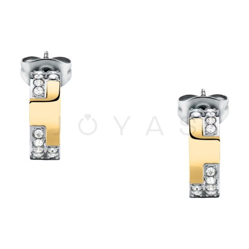 Dámske náušnice Trussardi T-Logo TJAXC71