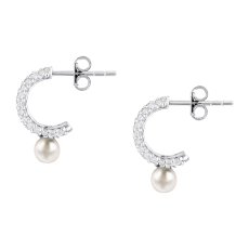 Dámské stříbrné náušnice Morellato Perla SXU52