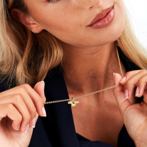 Dámsky náhrdelník Trussardi T-Logo TJAXC12