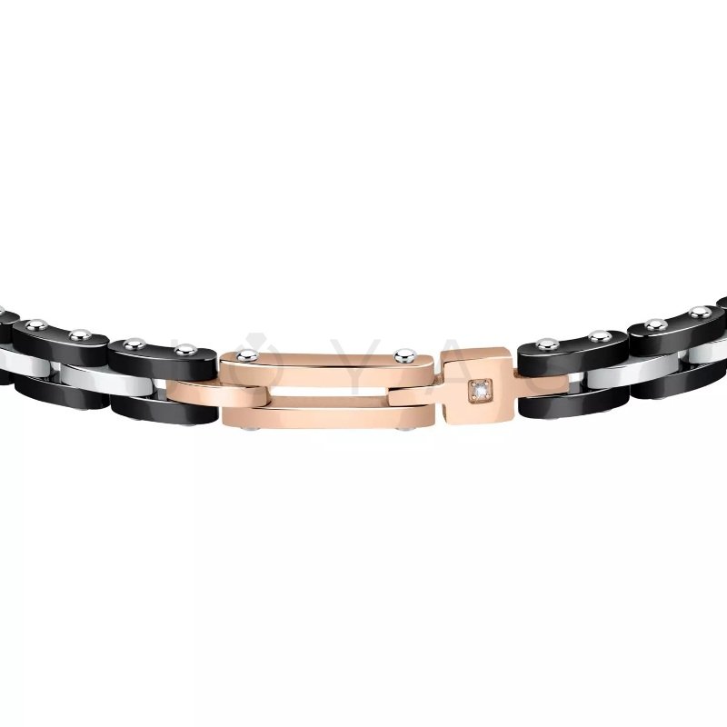 Pánský náramek Morellato Diamonds SAUK02