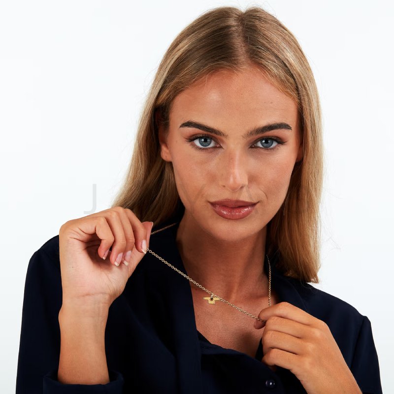 Dámský náhrdelník Trussardi T-Logo TJAXC12