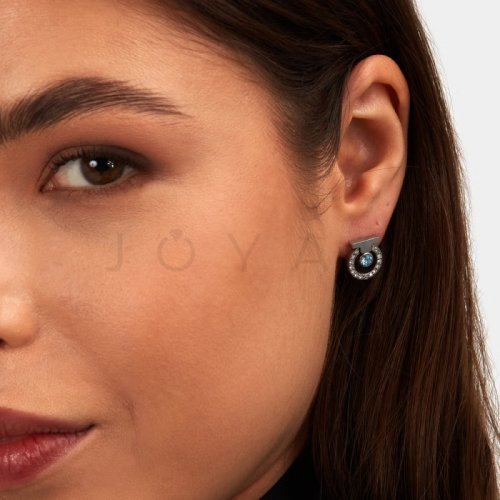 Dámské náušnice Trussardi T-Logo TJAXC59