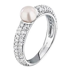 Dámský stříbrný prsten Morellato Perla SXU50