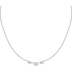 Dámský stříbrný náhrdelník Morellato Pavé SAZB03