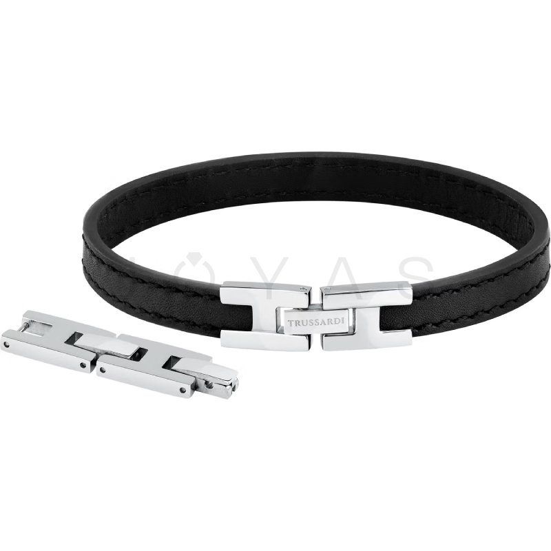 Pánský náramek Trussardi T-Leather TJAXV20