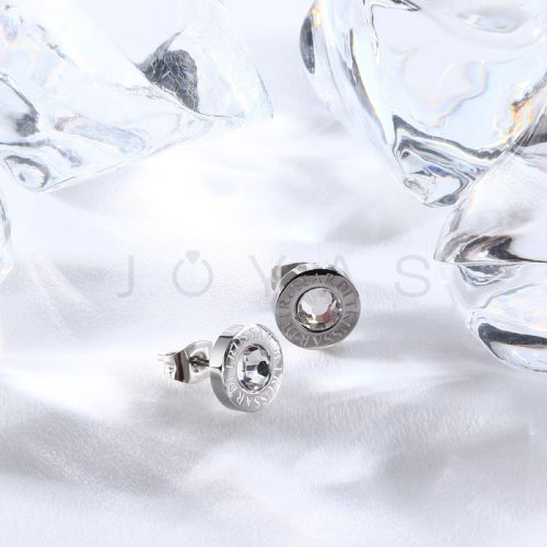 Dámske náušnice Trussardi T-Logo TJAXC119