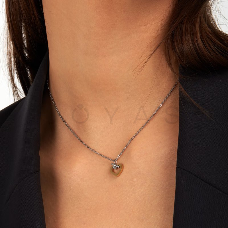 Dámsky náhrdelník Trussardi T-Logo TJAXC45