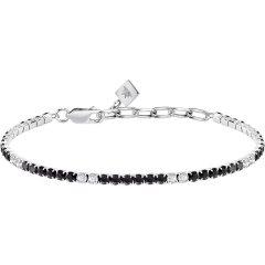 Pánský stříbrný náramek Morellato Tennis SATT25