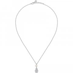 Dámský stříbrný náhrdelník Morellato Perla SAER46