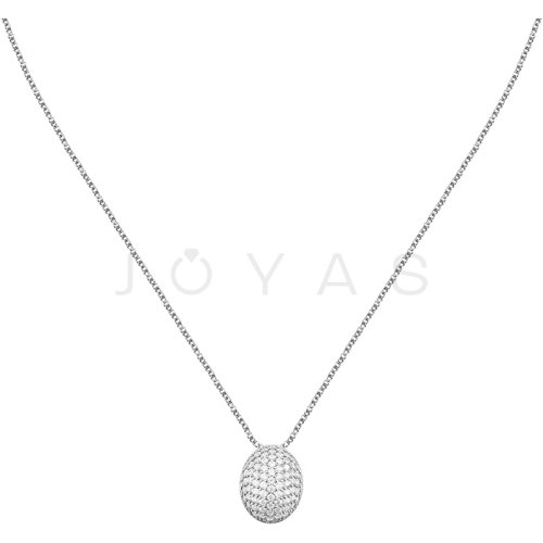 Dámský stříbrný náhrdelník Morellato Pavé SAZB06