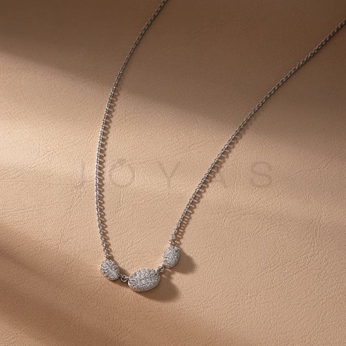 Dámský stříbrný náhrdelník Morellato Pavé SAZB03