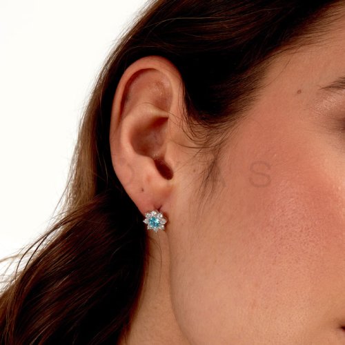 Dámské stříbrné náušnice Morellato Tesori SAIW189