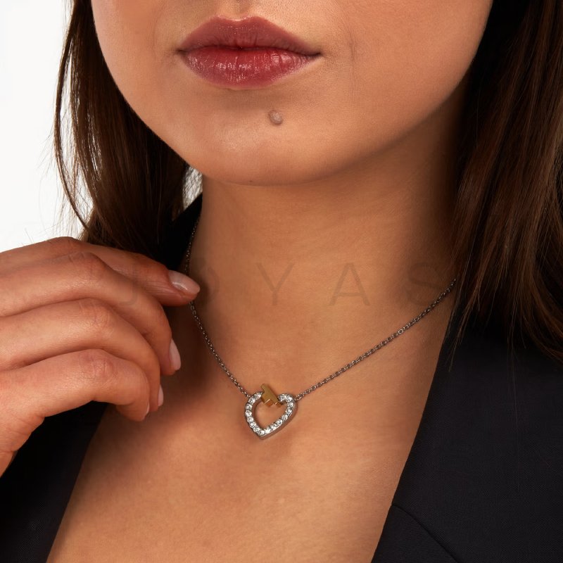 Dámský náhrdelník Trussardi T-Logo TJAXC44