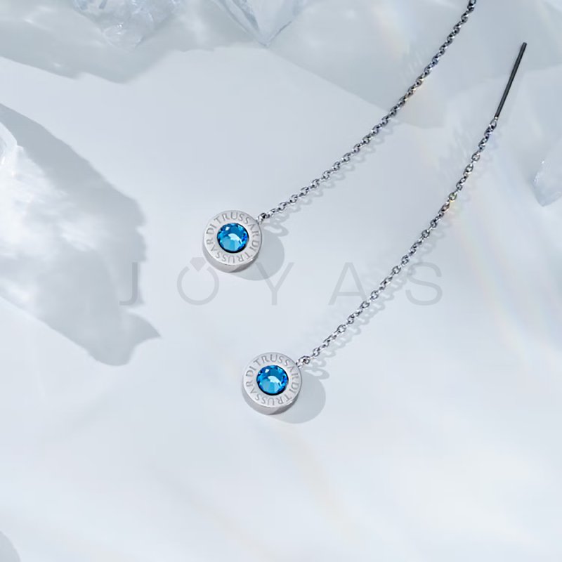 Dámské náušnice Trussardi T-Logo TJAXC118