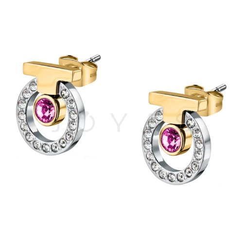 Dámské náušnice Trussardi T-Logo TJAXC60