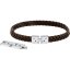Pánský náramek Trussardi T-Leather TJAXZ01