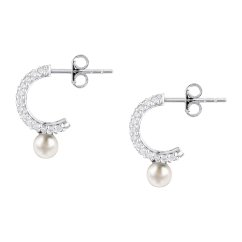 Dámské stříbrné náušnice Morellato Perla SXU52