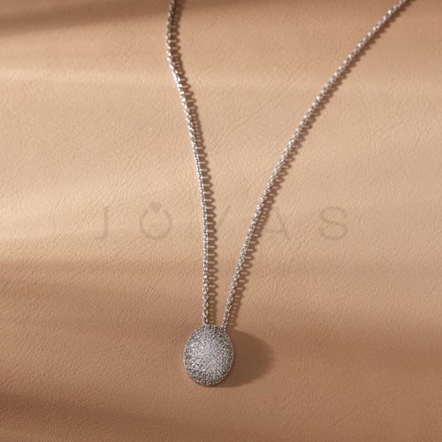 Dámský stříbrný náhrdelník Morellato Pavé SAZB06