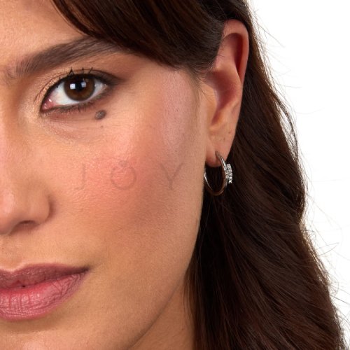 Dámské náušnice Trussardi T-Logo TJAXC86