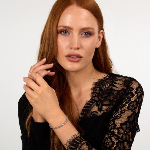 Dámský stříbrný náramek Morellato Tesori SAIW233