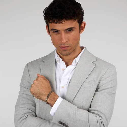 Pánský náramek Trussardi T-Steel TJAXV02