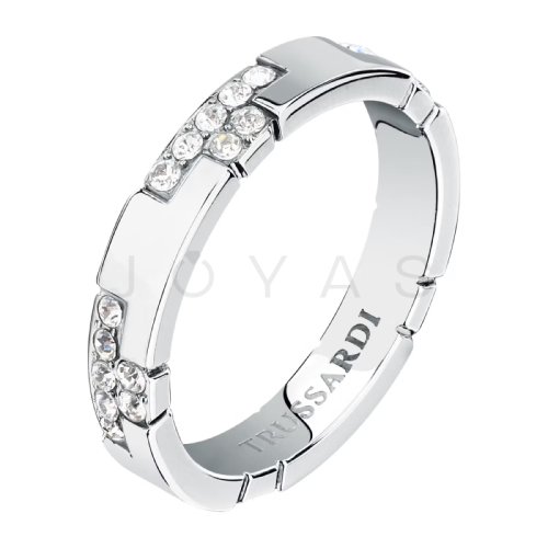 Dámsky prsteň Trussardi T-Logo TJAXC89