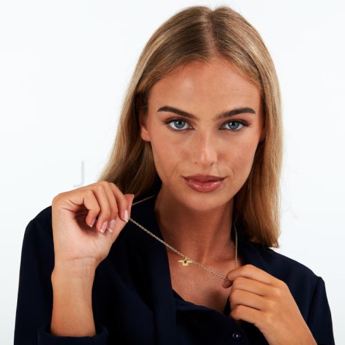 Dámsky náhrdelník Trussardi T-Logo TJAXC12