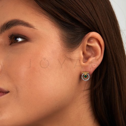 Dámske náušnice Trussardi T-Logo TJAXC61