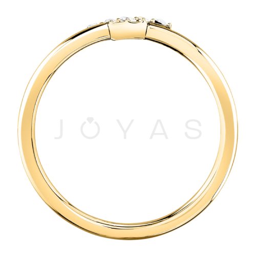 Dámský prsten Trussardi T-Logo TJAXC77 - Velikost: 56 mm