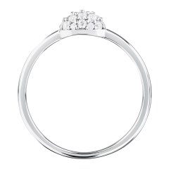 Dámský stříbrný prsten Morellato Pavé SAZB13